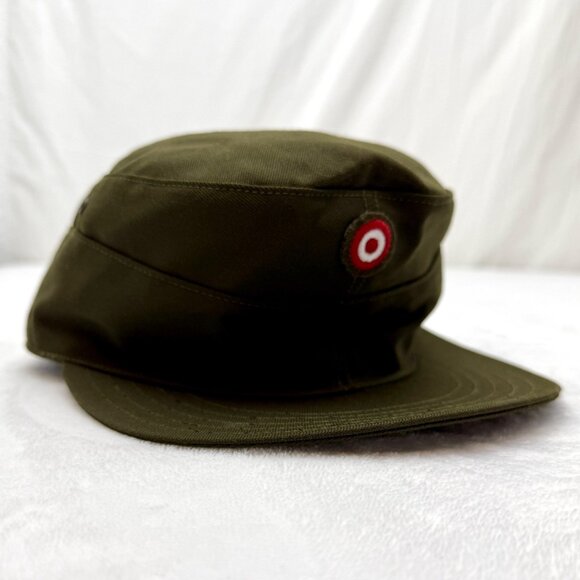 Austrian Military Field Cap Hat Green Slama Wein Heereseigentom HBA 2004 (B) - Picture 3 of 11